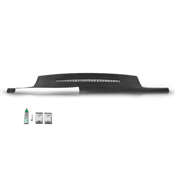 Dash Cover Dashboard Panel Black Plastic Compatible with Chevy &