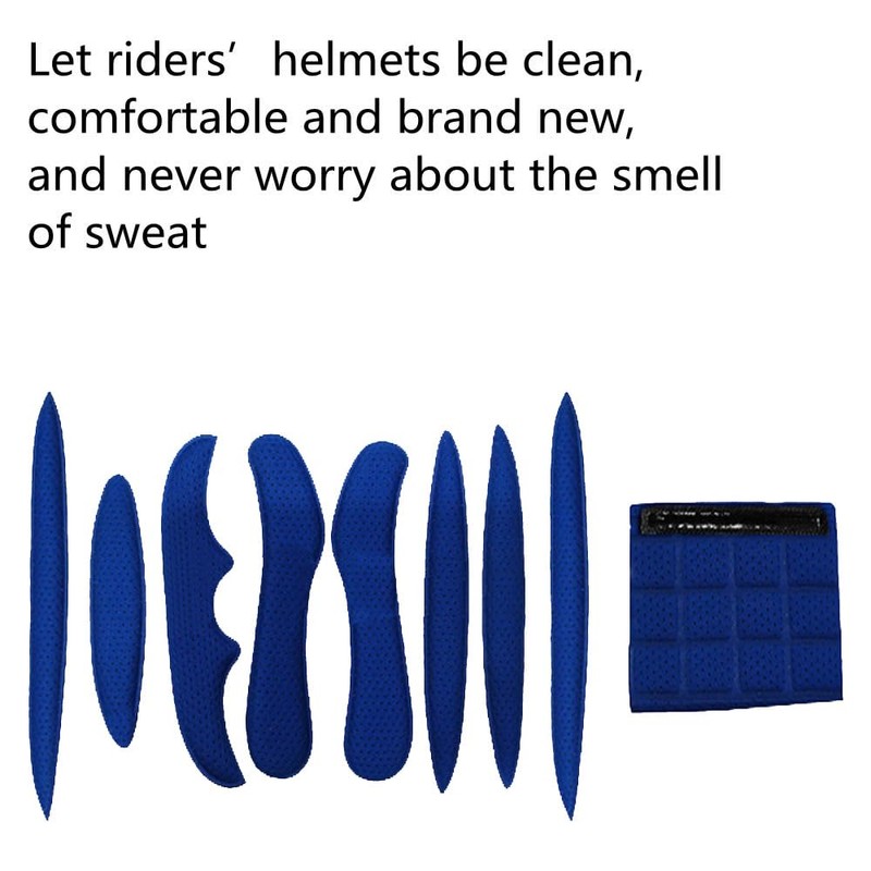 Helmet Padding Kit Bike Helmet Pad Universal Foam Pads for