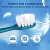 Oralphi Extra Soft Toothbrush for Sensitive Gums, Wide Head Soft
