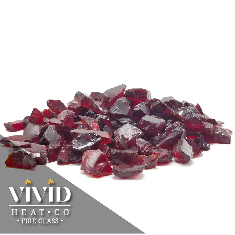 VIVID Heat (5-POUNDS Ruby Red Premium Indoor & Outdoor Crushed