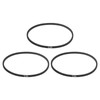sourcing map 3 Pcs 3L270 Classic Wrapped Rubber V-Belt, 27"(686mm)