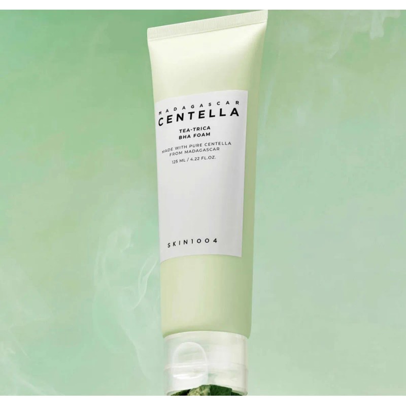 Skin1004 - Madagascar Centella Tea-trica Bha Foam Momento de aplicación