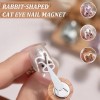 FOWSRHRG 3 in 1 Cat Eye Nail Magnet Tool Set,