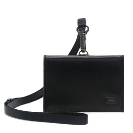 [Porter Yoshida Bag] Porter Plum ID Pass Holder (179-03878) Black 10 **