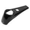Unbranded Black ABS Extended Tank Dash Cover For Harley Softail