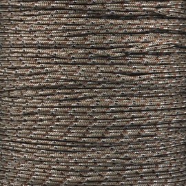 PARACORD PLANET 95 Type Paracord Rope – Choose from a Variety of Colors and Patterns – 100ft in Length – Many Uses Like Camping, Survival, Knotting, and More (Desert Camo)