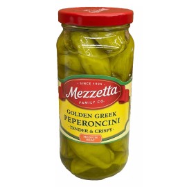 Mazzeta Mezzetta Golden Greek Peperoncini Medium Heat 16 oz