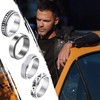 OIDEA 311695-DEF Fidget Rings Set Men's Rotating Spinner Ring Boy