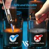 HONEST Torch Lighters Butane Lighters Refillable Single Jet Flame for