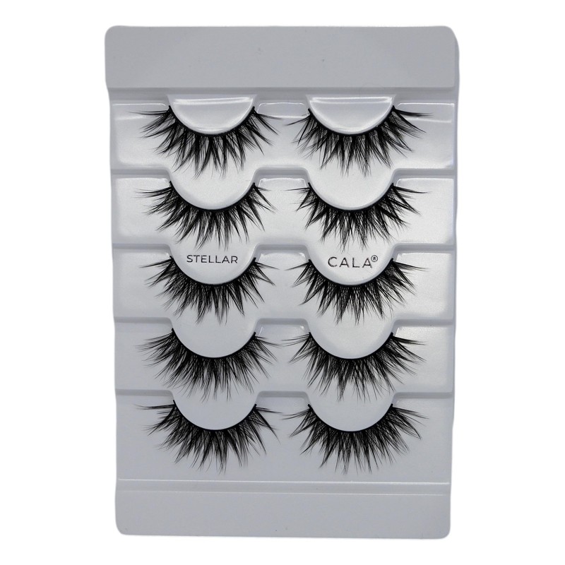 CALA - "Lash & Posh" pestañas postizas multidimensionales y ligeras