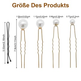 36 éPingles à Cheveux En Perles Pour Mariage, éPingles à Cheveux En Perles Pour La MariéE, with 36 Clips, Accessories Pour Cheveux Pour Coiffures De MariéE Et Coiffures De Demoiselle D'Honneur