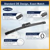 Partuto Rear Windshield Wiper Blade Arm Set for Ford Ecosport