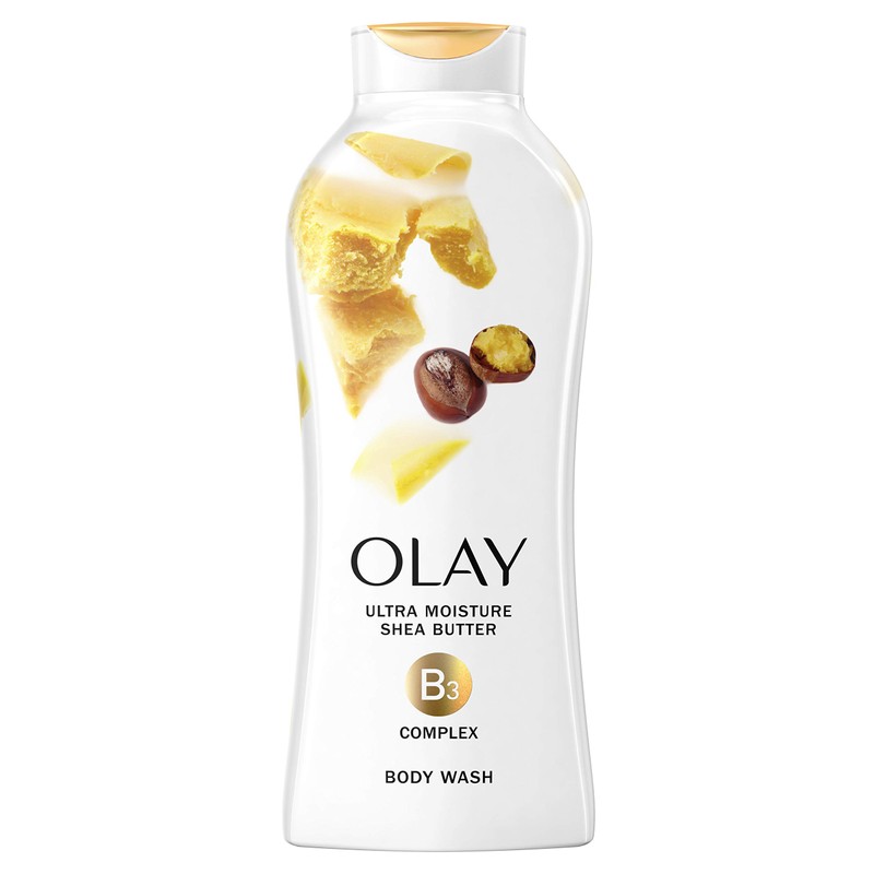 Olay, Ultra Moisture Shea Butter Body Wash Fluid Ounce, 22