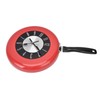 Frying Pan Wall Clock Aluminum Kitchen Pot Decorative Hanging Clocks