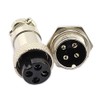 DGZZI 5Pairs GX16 4Pin macho hembra Circular Aviación Conector Enchufe