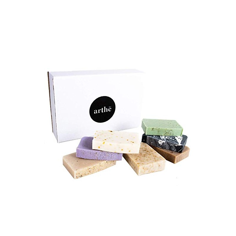 KIT de 7 JABON ARTESANAL en BARRA NEUTRO COMPLETE