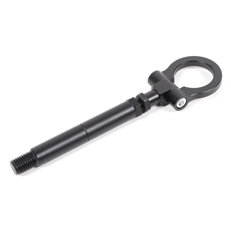 carpart2021 Black Alloy Track Racing Aluminum Tow Hook Ring For