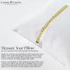 Looms & Linens 14x24 inch Lumbar Pillow Insert for Sham