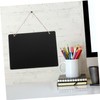 ROSENICE Black Board Hanging Wood Chalkboard for Both Sides