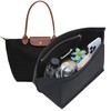 Doxo Longchamp Organizer Insert Medium, Felt Bag Organizer with Cup