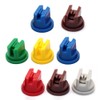 PENKOHOME 8Pcs Boom Sprayer Nozzles Tips, High Pressure Fan-shaped Atomizing