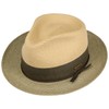 Stetson Dovito Fedora Straw Hat UV Protection Women Men Summer,