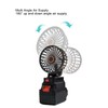 Camping Fan 4 Inch Multifunctional Lithium Battery Operated Portable Outdoor