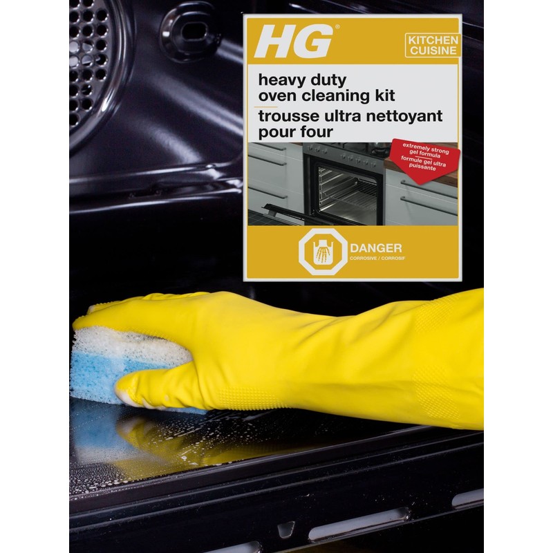 HG Heavy Duty Oven Cleaning Kit 600ml