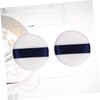 BIUDECO 2Pcs Fluffy Round Powder Puff for Loose Powder Makeup