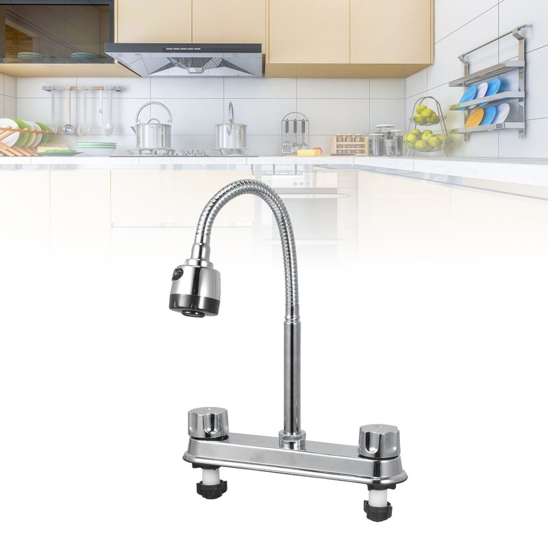 Kitchen Sink Faucet Professional Modern Simple Style Cold Hot Dual
