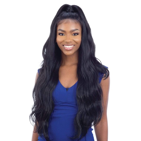 Freetress Equal Synthetic Lace Front Wig - FREEDOM PART 901 (2 Dark Brown)