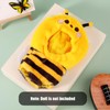 Lyreh Doll Clothes Accessories, Yellow Bee Jumpsuit Plush Toy Dress