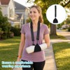 Adjustable Arm Sling with Black Storage Bag,Adjustable Sling for Arm