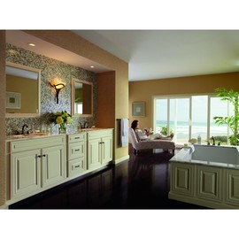 Delta Faucet 79224-RB Addison 24" Towel Bar, SpotShield Venetian Bronze