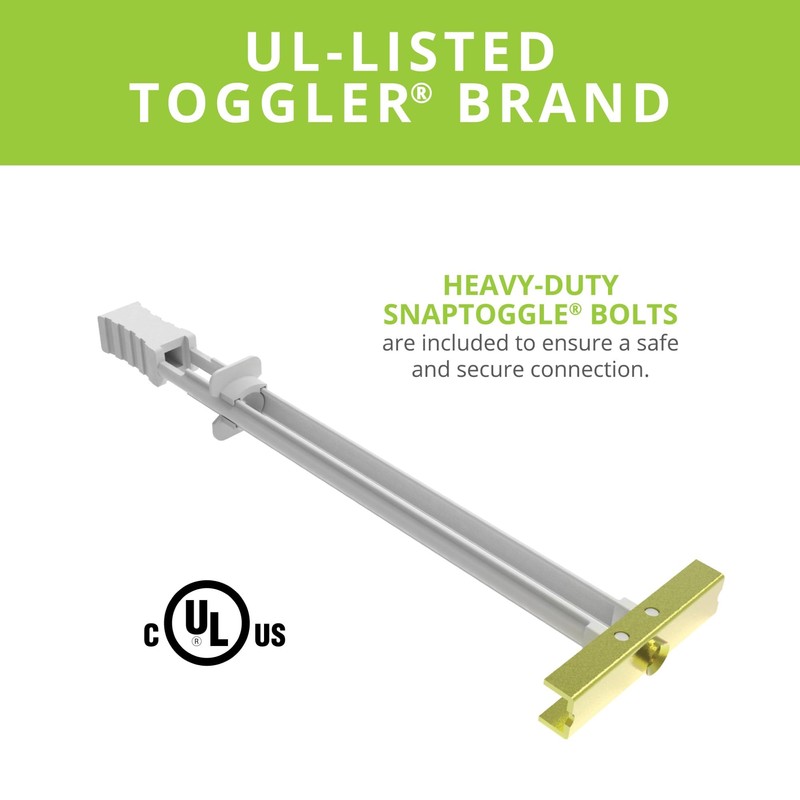 Kanto SW-KIT Steel Stud TV Mounting Kit | Includes SNAPTOGGLE®