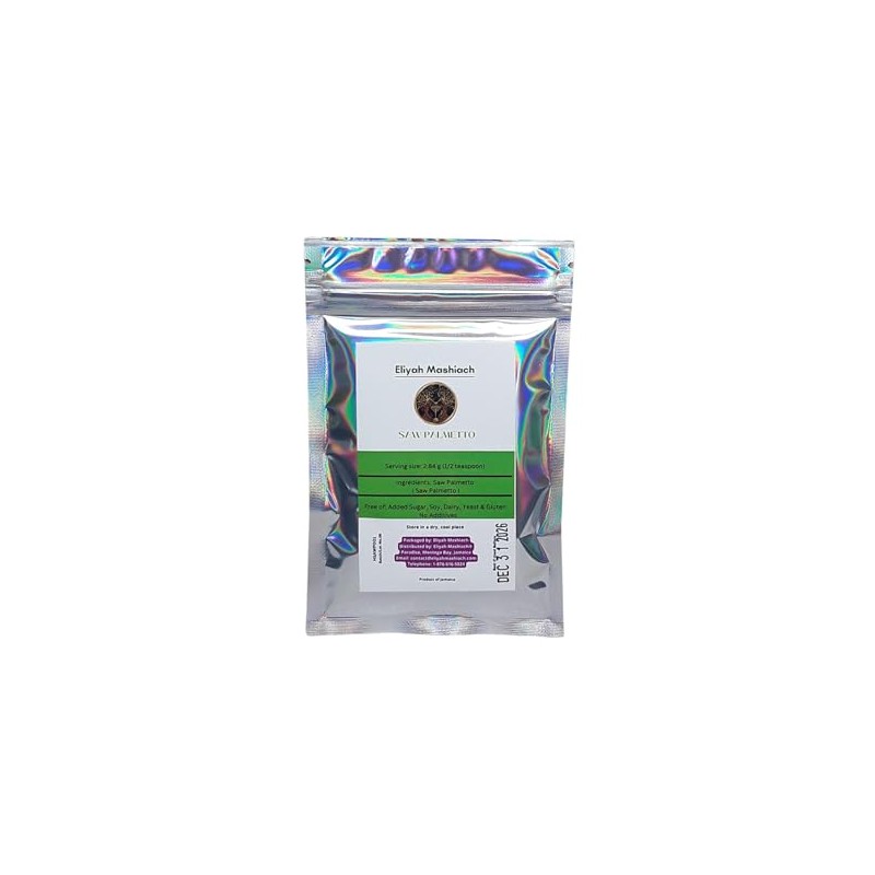 Organic Saw Palmetto Herbal Tea, 100% Pure