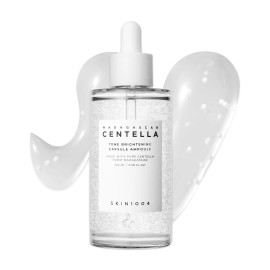 SKIN1004 Madagascar Centella Ampoule, Korean Face Serum for Hydrating & Moisturizing Carenet weight: 100 mL, purity: 5%, color: Yellow / Gold