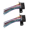 2PCS Diagnostic OBD2 16 PIN Female Connector Harness Car 16