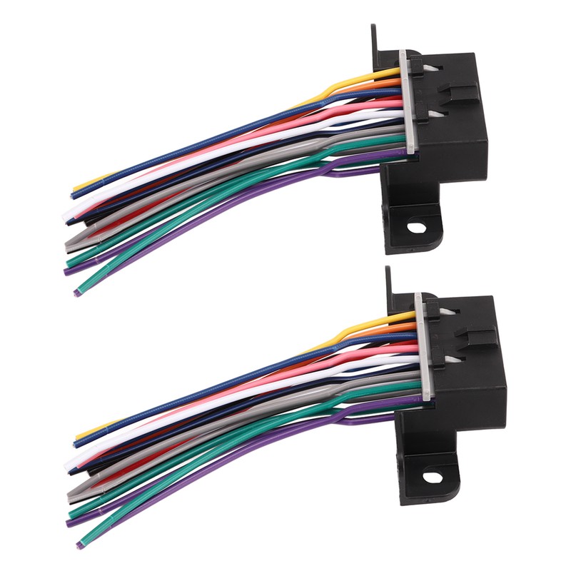 2PCS Diagnostic OBD2 16 PIN Female Connector Harness Car 16