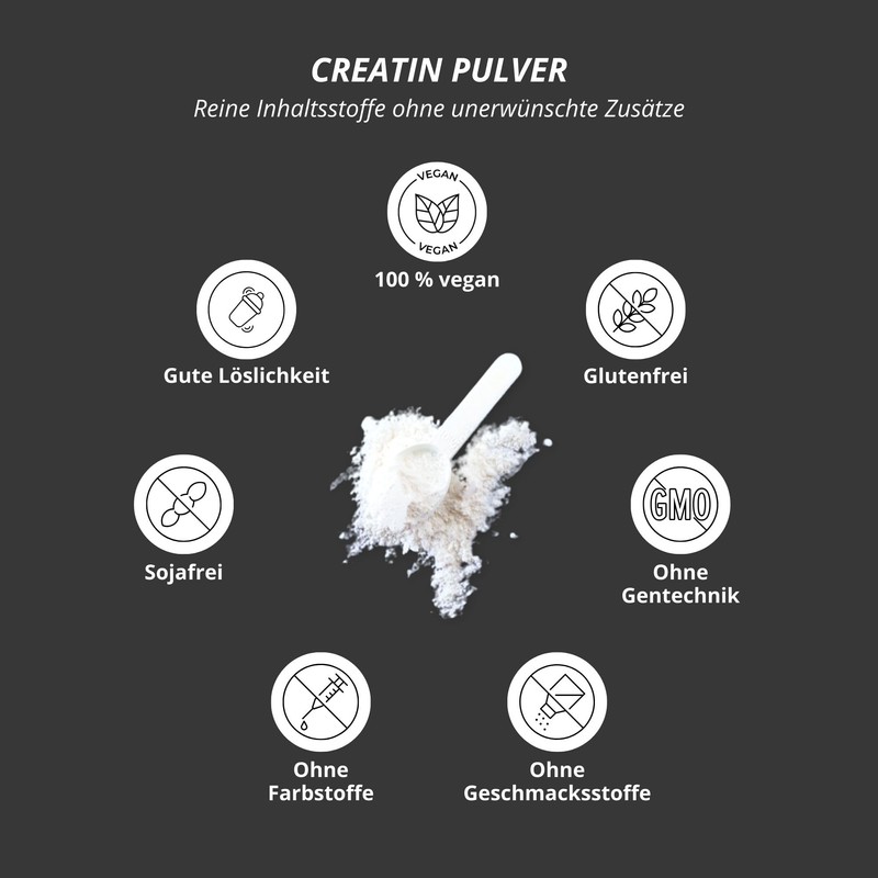 Creatine Monohydrate 500 g Creapure - Creatine Powder - High