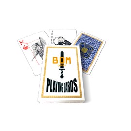 bomgames Book of Mormon Themed Playing Cards - Unique LDS Missionary & Baptism Gifts, Featuring Custom Characters & Designs - Ideal for Boys & Girls. (1 Deck)