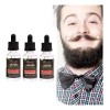 3 Aceites Crecimiento De Barba Cabello Bigote Super Efectivo