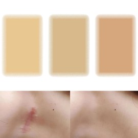 18 Pcs Waterproof Ultra Thin Scar Patch, Tattoo Cover Up Patch, Ultra Thin Invisible Patch Concealer Sticker for Covering Up Scars Tattoos
