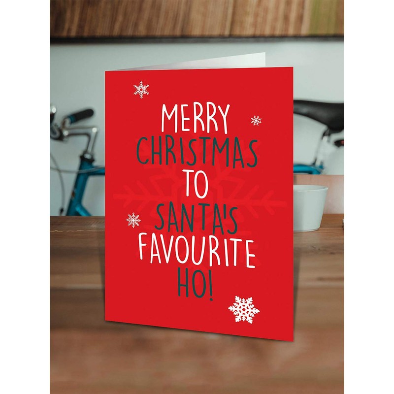 Santa's Favourite HO Christmas Card