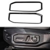 Fewshaw Carbon Fiber Front Seat Adjustment Button Panel Trim Accessories