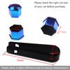 Nihfien 20 Pcs Wheel Lug Nut Covers, 19mm Universal Anti-Rust
