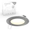 DALS 4 Inch Round Recessed Panel Light with Junction Box/Driver