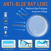 Icesor Blue Light Blocking Glasses Lightweight UV400 Anti Eyestrain Protection