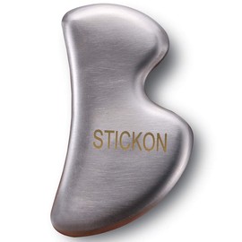 JustSun Gua Sha Scraper Soft Tissue Massage Tools Stainless Steel IASTM Tool for Spa Acupuncture Therapy Reduction Muscle Pain