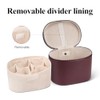 honitty Bolsa de Maquillaje de Viaje con Compartimentos y Asa